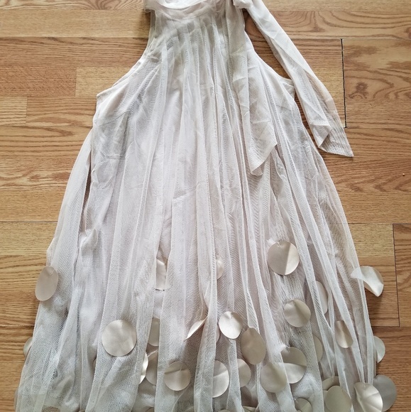 ❤SOLD❤ Neutral Shift Dress - Picture 3 of 3